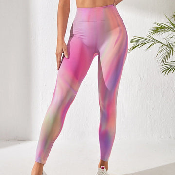 Tie-dye Gradient Women's Sports Trousers