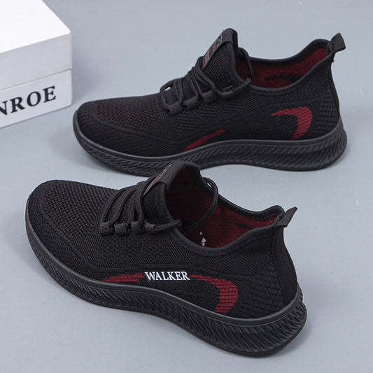 Fly Woven Breathable Soft Sole Casual Shoes