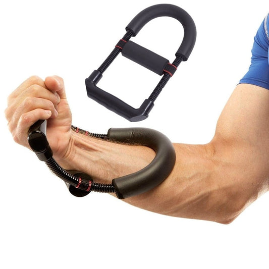 Grip Power Forearm Wrist Hand Strengthener Adjustable Gripper Exerciser Trainer