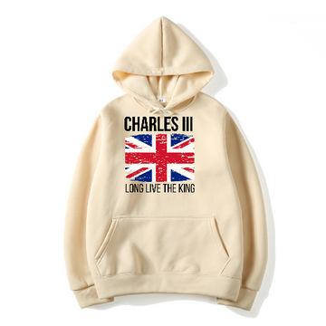 Kijamo Hoodie Koning Charles Coronation - Unisex