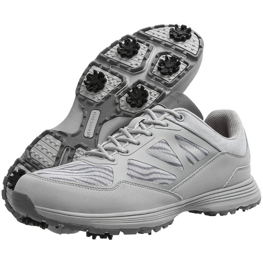 Waterproof Large Size Men's Golf Shoes With Nails For Sports And Leisure Golf Shoes