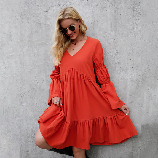 Resort Dress Long Sleeves