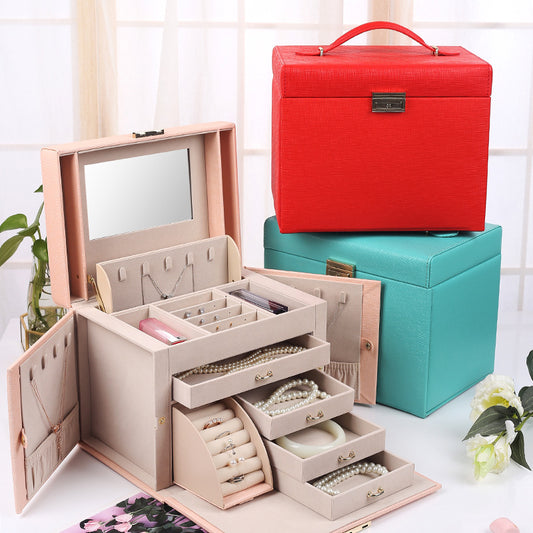 Multifunctional jewelry storage box