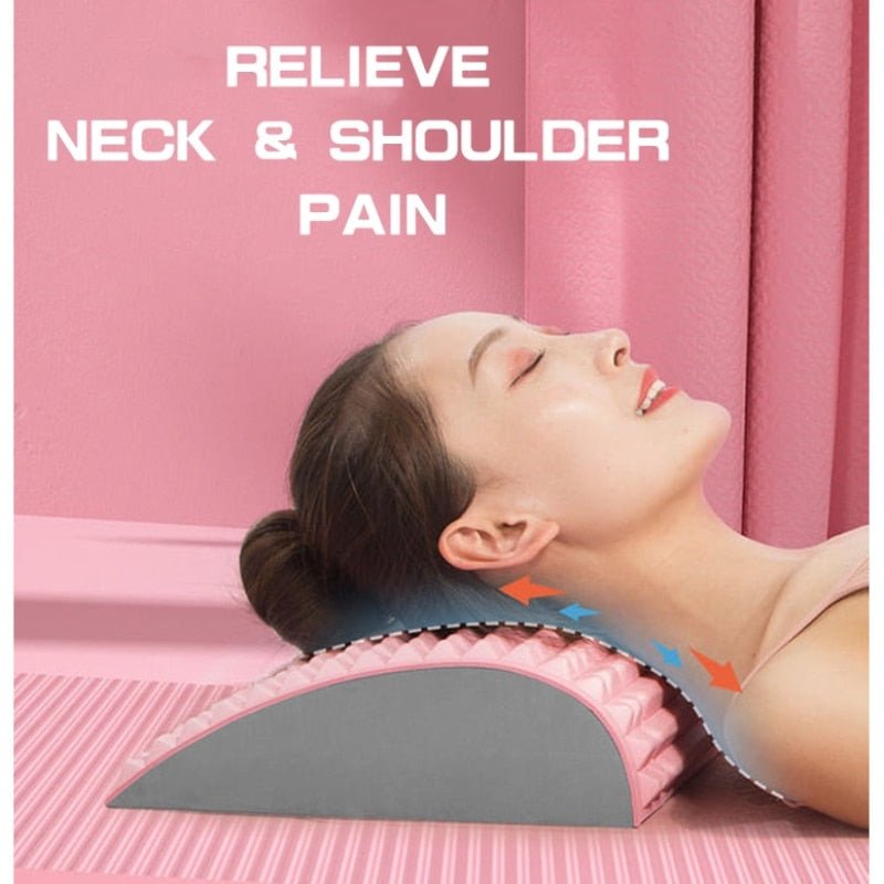 Neck & Back Stretcher Back Stretcher Pillow Pain Relief Neck